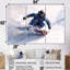 Ensemble de décorations murales blanches Snowboard-107190683-107190685