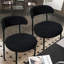 Ensemble de table de salle à manger rond avec 2 chaises-120921665-120921662