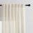 Carthamus Semi Sheer Back Tab Curtain Panel Pair(Set of 2)-260973368-260973350