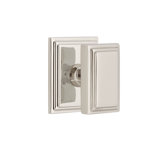 Grandeur Carré Square Rosette Privacy with Carré Door Knob