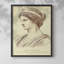 WOMEN Series dxciv - reproduction encadrée de qualité supérieure - prête à être accrochée - aucun clou requis-186168096-186168097