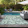Altair Washable Floral Indoor / Outdoor Rug