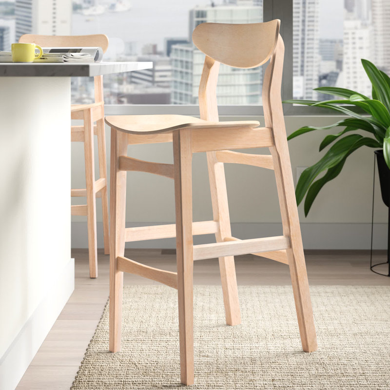 29.53'' Bar Stool, Oak