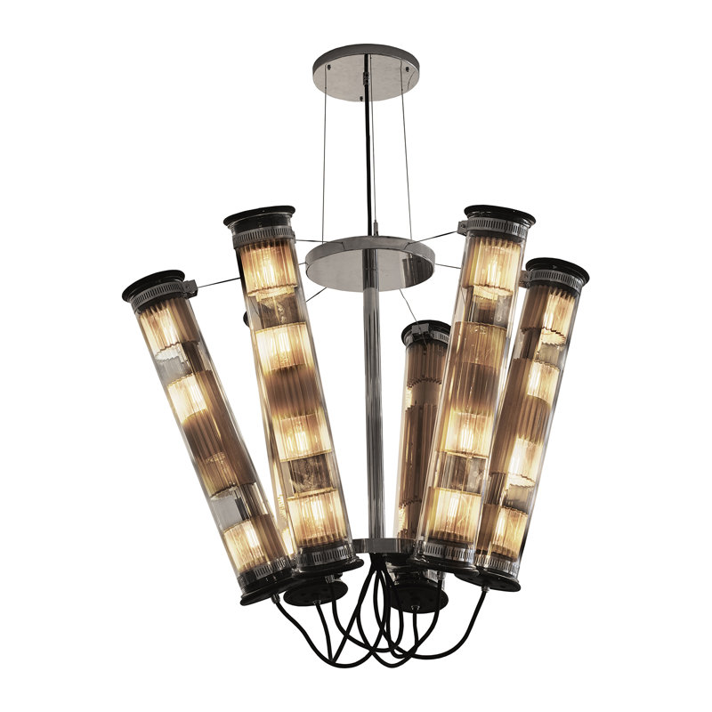 In The Tube 24 - Light Chandelier