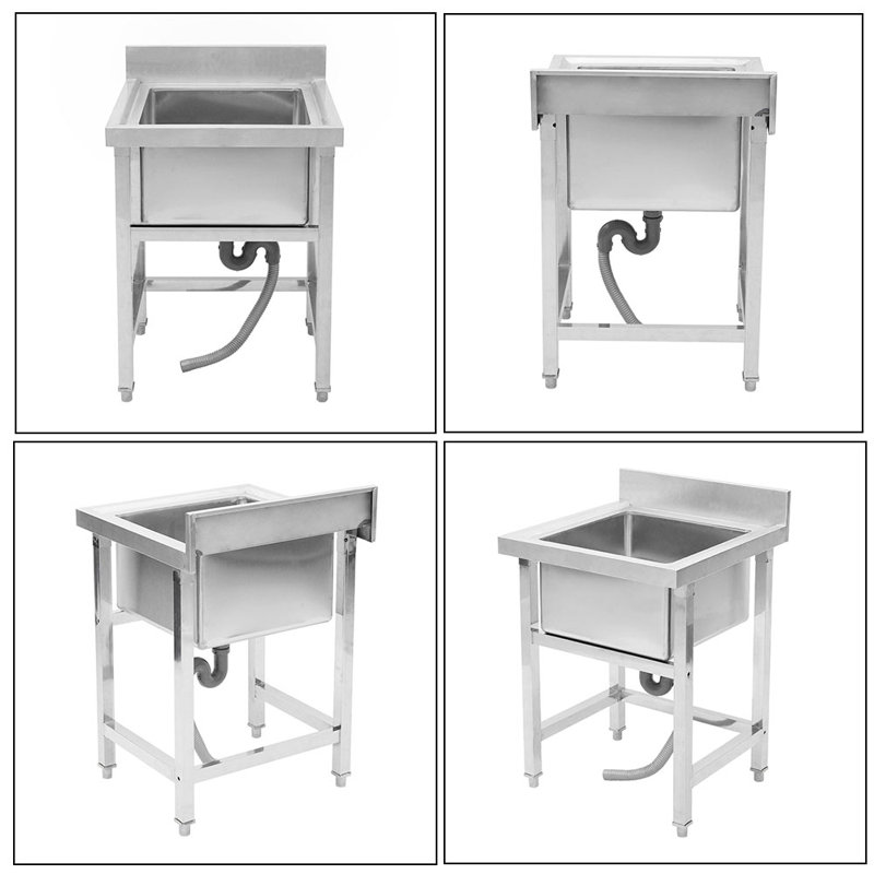 Belfry Kitchen 60mm W Single Bowl Stainless Steel Kitchen Sink