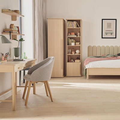 Javion Solid + Manufactured Wood Wardrobe