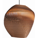 Scraplights Organic Pebbles Recycled Cardboard Pendant Light - Allyn