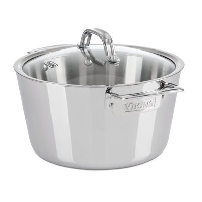 Viking Contemporary 3-Ply Dutch Oven with Glass Lid