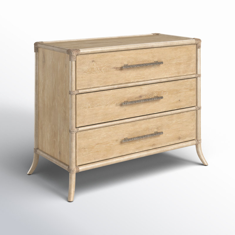 Commode en rotin Retreat, Dune