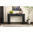 Entryway Table With Fluted Design, Modern Console Table With Storage, Oval Top And 2 Drawers For Entryway And Living Room-779183078