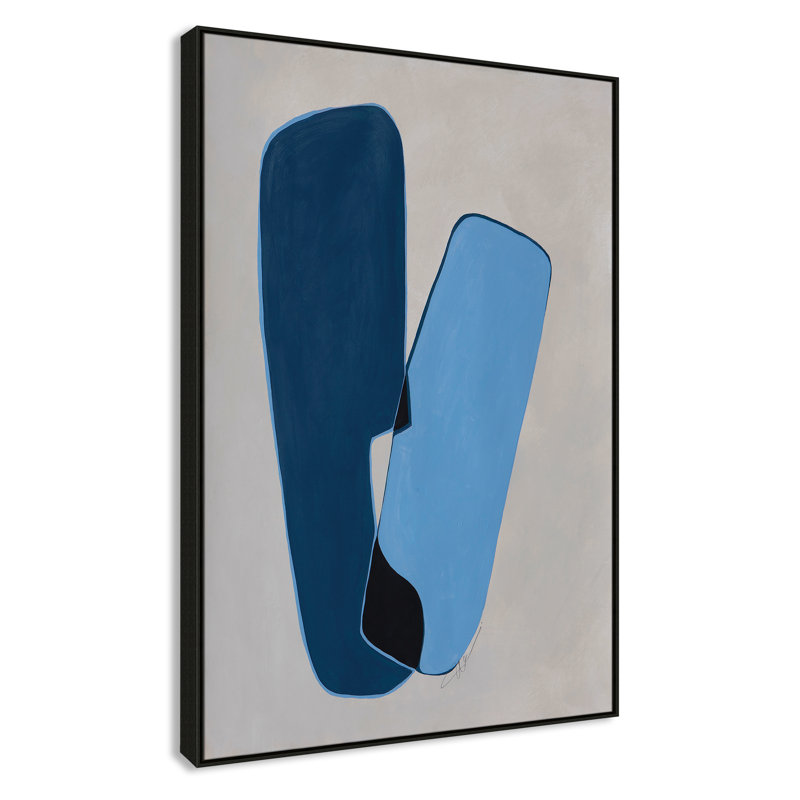 In Unity II by Filippo Ioco For Casa Fine Arts, 61.5" H x 41.5" W x 2" D, Espresso Framed