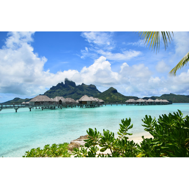 Bora Bora, French Polynesia par Travel_Bug - photographie sur toile tendue, L 48 po x H 32 po