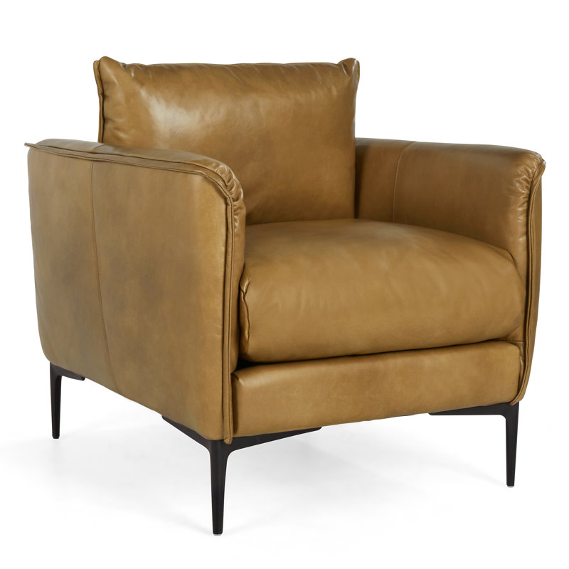 Abigail Armchair, Orange Tan
