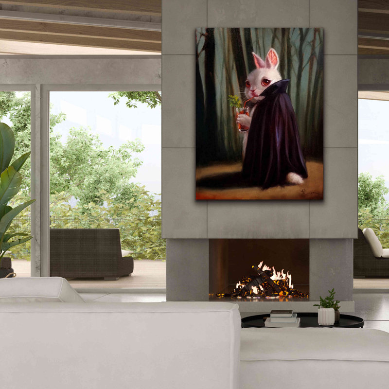 «Bewitching Hour» par Lucia Heffernan, H 54 po x l 40 po x P 1,5 po