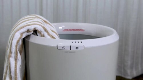 Zadro Ultra Large Luxury Towel Warmer, Gray