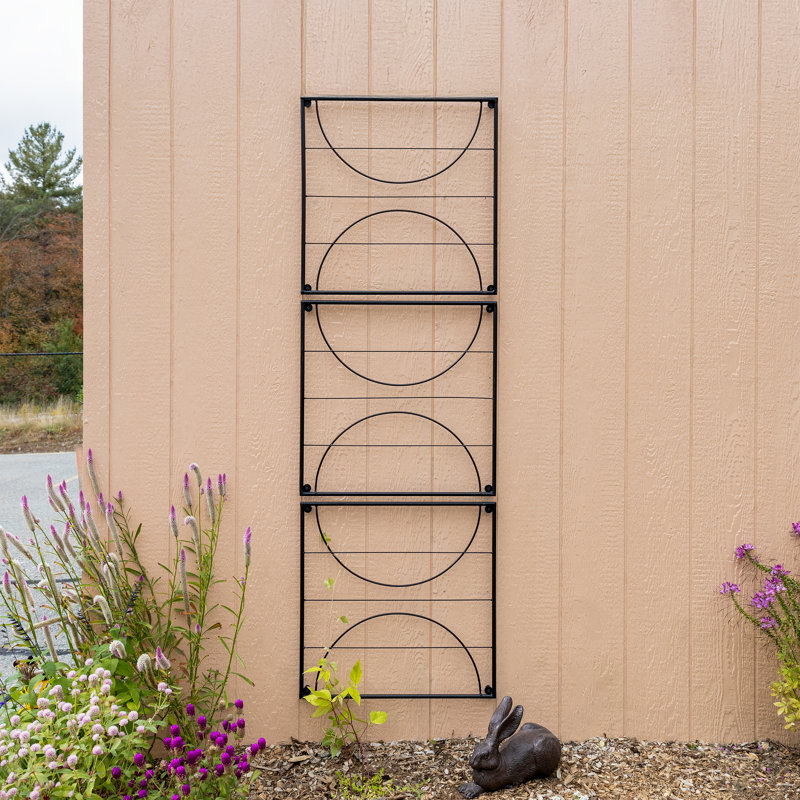Quilt Block-Circles Wall Trellis Panels (3 panels)
