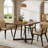 31.5" Industrial Square Dining Table, Small Kitchen Table for 4-1775011773-1777821451