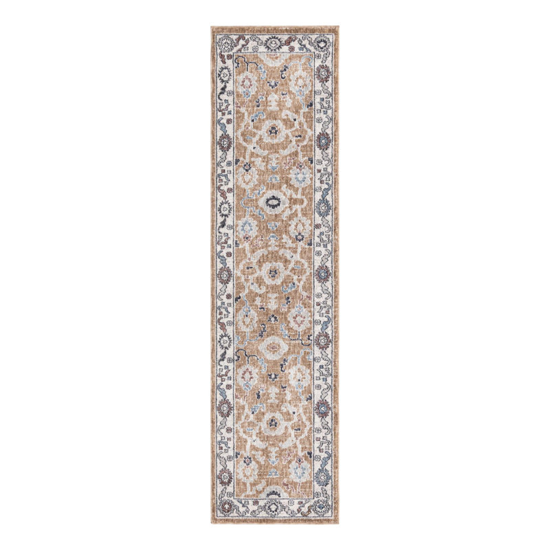 Erica Floral Indoor Rug, Runner 2' x 8'