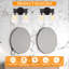  Luminaire de salle de bain avec abat-jour en verre transparent-475506039-516389659