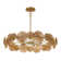 Abbott 5-Light Pendant in Distressed Gold by Breegan Jane