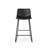 Modern Faux Leather Counter Stool With Low Back Sled Base Footrest-1530381980-1530381981