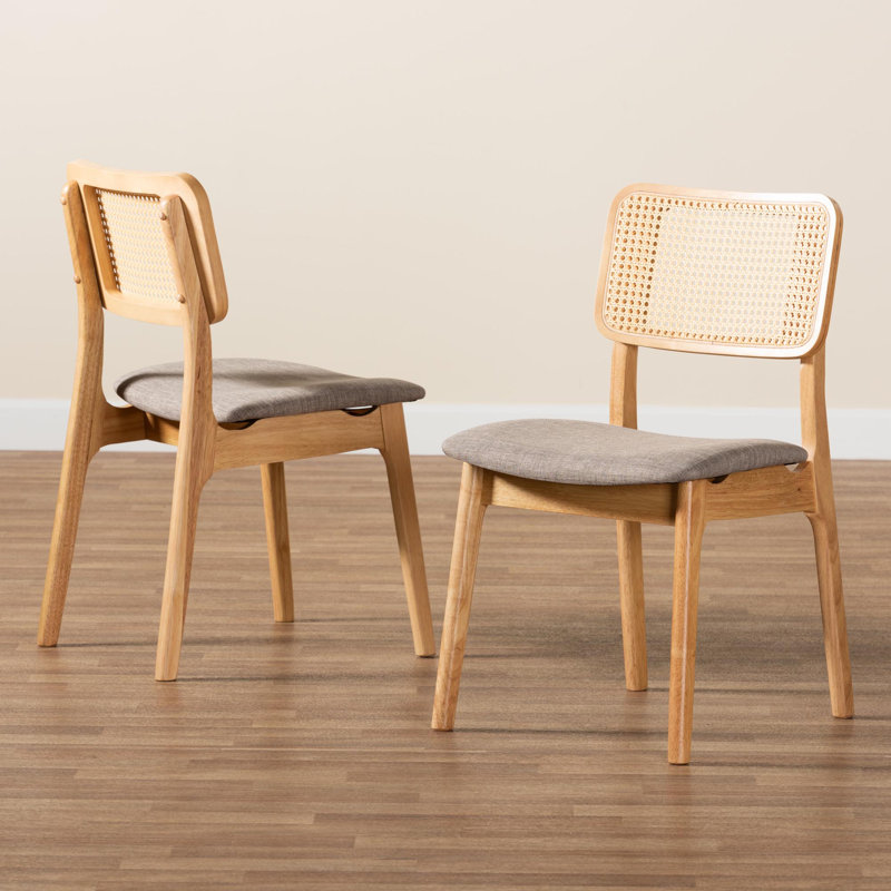 Chaise d'appoint Nancy King Louis, Chêne naturel