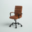 Chaise de bureau ergonomique pivotante à haut dossier - Basics by Wayfair ™-122619327-44017406