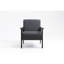 Mobilier en lin gris: table basse, chaise, collection de chaises de table en bois massif