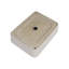 Lavabo de salle de bain rectangulaire en céramique semi-encastré 19 po Kilroot