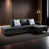 Black Faux Leather selected