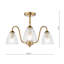 IZZY 6LT SEMI FLUSH GOLD CW CONFETTI GLS-1780677736