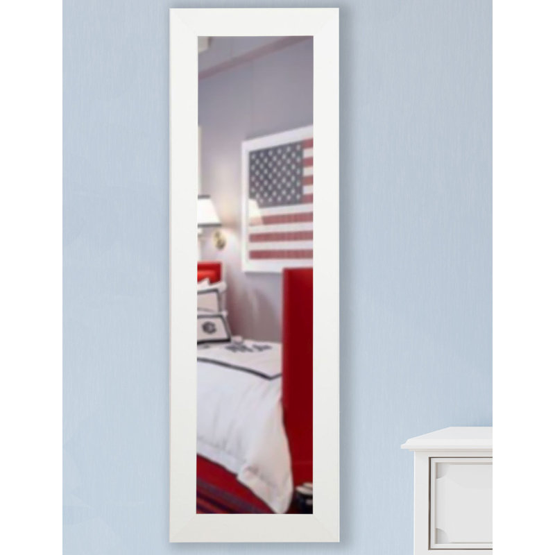 Miroir pleine longueur Neilsen, 60 po x 21 po, Blanc