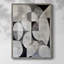 ABSTRACT Series XL III, reproduction encadrée - bois massif-360697459