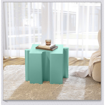 Puzzle Art Side Table, Modular Concave Edge MGO Table - Buy Singles Or Combine For Custom Layouts, Indoor & Outdoor