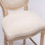 Ensemble de 2 tabourets en bois French Country avec sièges rembourrés, éponge à haute résilience et dossier ergonomique