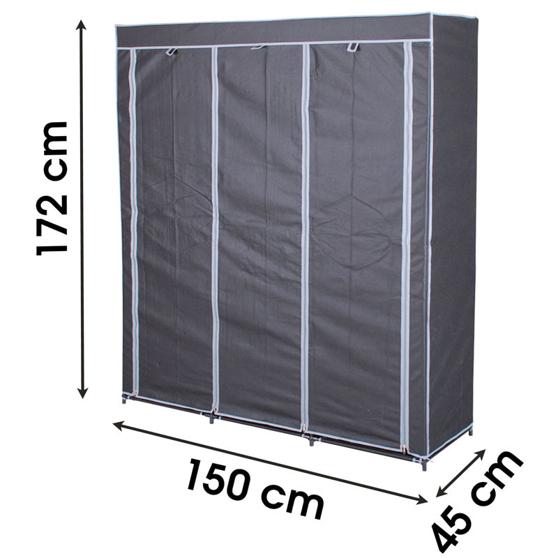 Croyle 150cm Portable Wardrobe