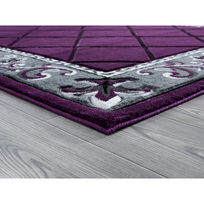Godsey Synthetic Indoor Rug, Rectangle 5'3" x 7'6"