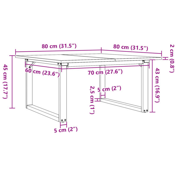 Dimensions du produit