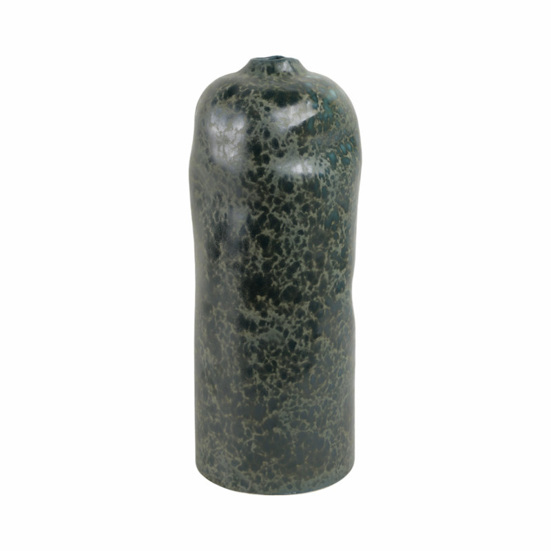 Handmade Earthenware Vase - Decorative Pottery Accent With Artistic Textured Design, Perfect For Adding A Stylish Touch To Any Space