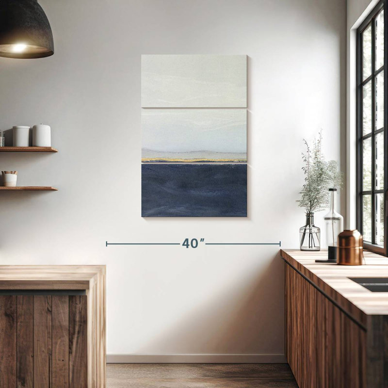 Avery View To The Shore Diptych I, H 38 po x l 24 po