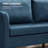 Bobur Faux Leather Living Room Loveseat Sofa-75866865