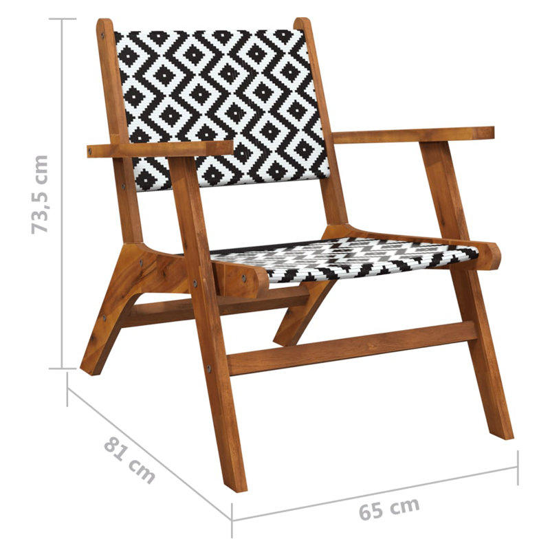 Ishiah Square 2 - Person 17.7" Long Bistro Set