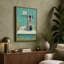 Zebra In The Tub Illustrative - Print-136734845-136734846