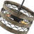 Linch 3 - Light Dimmable Drum Chandelier