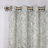 Finklea Floral Pattern Polyester Light Filtering/Room Darkening Rod Pocket Curtain Panels-567929294-567929253