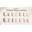 Table d'appoint Barrel Travertine Stone Finish MgO