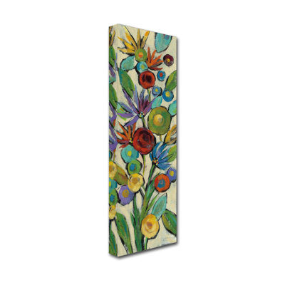 Reproduction d’art sur toile tendue confetti floral II par Silvia Vassileva