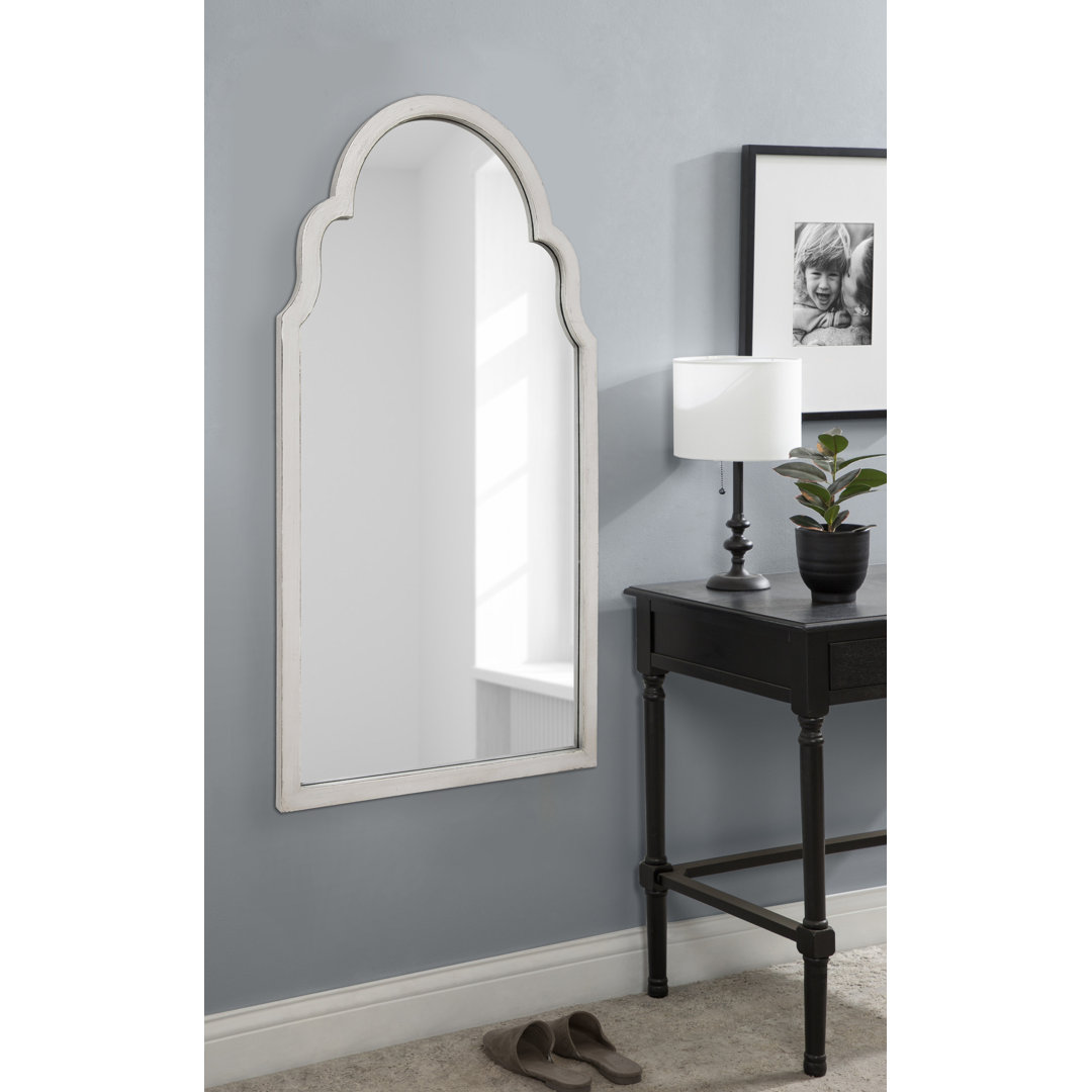 Aveley Engineered Wood Flat Mirror World Menagerie