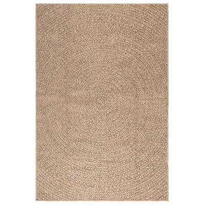 vidaXL Rug Floor Carpet for Indoor and Outdoor Door Mat Kitchen Rug Jute Look