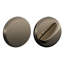 One-Sided Deadbolt Thumbturn with Exterior Plate-29507616